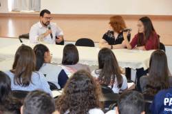 Estudantes participam da pré conferência dos Direitos da Criança e do Adolescente