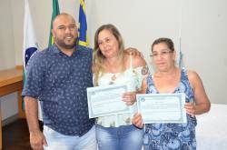 Posse das diretoras das Escolas e Cmeis Municipais