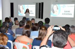 PALESTRA MOTIVACIONAL COM DANI AMARAL NO CASTELO JAPONÊS.