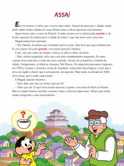 O CASTELO JAPONÊS DE ASSAÍ É DESTAQUE NO LIVRO DA TURMA DA MÔNICA.