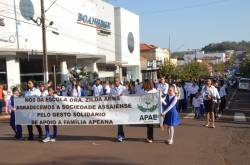 Desfile em comemoração aos 197 anos da independência do Brasil.