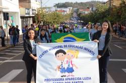 Desfile em comemoração aos 197 anos da independência do Brasil.