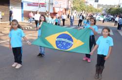 Desfile em comemoração aos 197 anos da independência do Brasil.