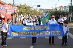 Desfile em comemoração aos 197 anos da independência do Brasil.