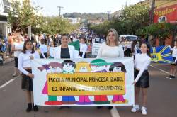 Desfile em comemoração aos 197 anos da independência do Brasil.