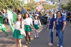 Desfile em comemoração aos 197 anos da independência do Brasil.