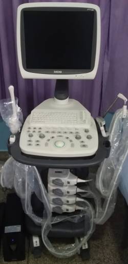 Equipamento de ultrasson instalado no Hospital Municipal