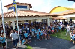 Inauguração da Nova Escola Pe França Wolkers e da cobertura da quadra esportiva