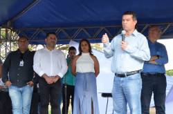 Inauguração da Nova Escola Pe França Wolkers e da cobertura da quadra esportiva