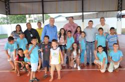 Inauguração da Nova Escola Pe França Wolkers e da cobertura da quadra esportiva