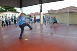 Inauguração da Nova Escola Pe França Wolkers e da cobertura da quadra esportiva