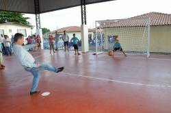 Inauguração da Nova Escola Pe França Wolkers e da cobertura da quadra esportiva