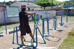 CONJUNTO SOL NASCENTE II GANHA UMA NOVA ACADEMIA AO AR LIVRE