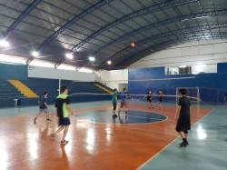 Início dos treinos de voleibol masculino