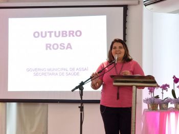 LANÇAMENTO DA CAMPANHA OUTUBRO ROSA