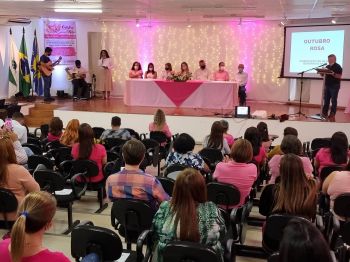 LANÇAMENTO DA CAMPANHA OUTUBRO ROSA