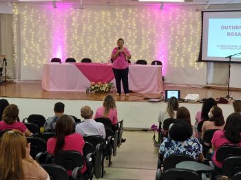 LANÇAMENTO DA CAMPANHA OUTUBRO ROSA