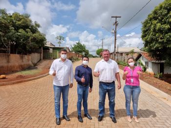 FINALIZADO O PAVER NO CONJUNTO JOÃO SILVERIO NO PAU DALHO DO SUL.