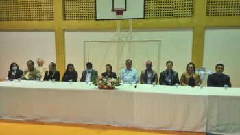 INAUGURADA A QUADRA POLIESPORTIVA PREFEITO SERGIO KIAN.