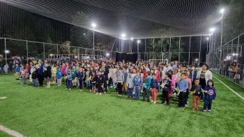 PREFEITO TUTI BOMTEMPO INAUGURA A ARENA MEU CAMPINHO.