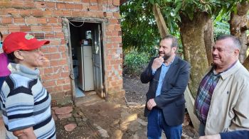 SECRETÁRIO ESTADUAL DA SEJUF VISITA ASSAÍ.