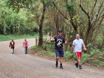 CAMINHADA DA NATUREZA HOMENAGEIA AICHA ALI CHEHADE - DONA ROSA.