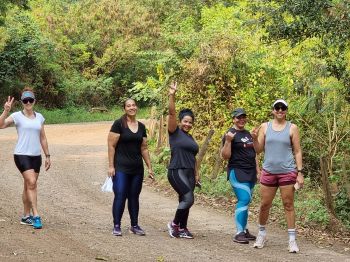 CAMINHADA DA NATUREZA HOMENAGEIA AICHA ALI CHEHADE - DONA ROSA.