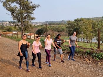 CAMINHADA DA NATUREZA HOMENAGEIA AICHA ALI CHEHADE - DONA ROSA.