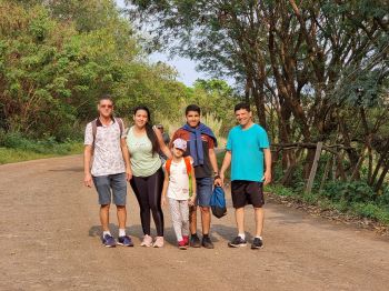 CAMINHADA DA NATUREZA HOMENAGEIA AICHA ALI CHEHADE - DONA ROSA.