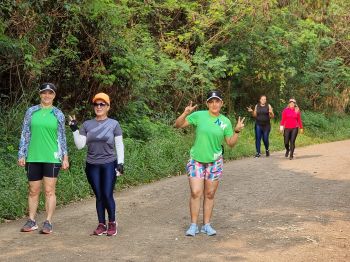 CAMINHADA DA NATUREZA HOMENAGEIA AICHA ALI CHEHADE - DONA ROSA.