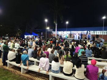 PREFEITO TUTI INAUGURA A PRAÇA DA BÍBLIA, UM ESPAÇO RELIGIOSO PARA AS FAMÍLIAS ASSAIENSES.