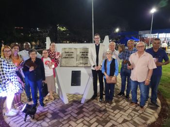 PREFEITO TUTI INAUGURA A PRAÇA DA BÍBLIA, UM ESPAÇO RELIGIOSO PARA AS FAMÍLIAS ASSAIENSES.