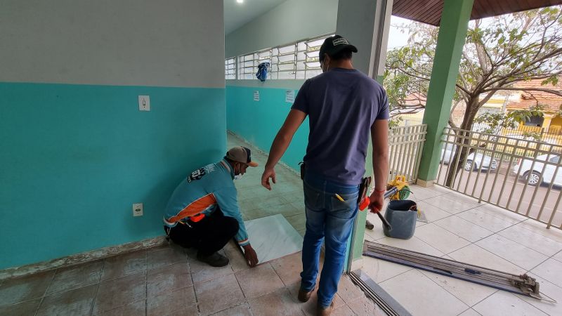 =POSTO DE SAUDE CENTRAL EM REFORMA.